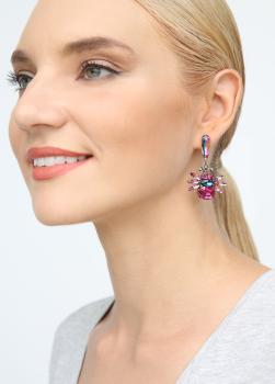 Multi/green Love Bugs - Konplott earrings